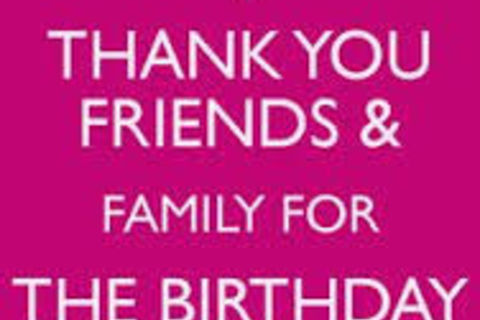 THANK YOU FOR YOUR LOVE