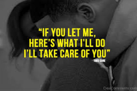 If you only let me.