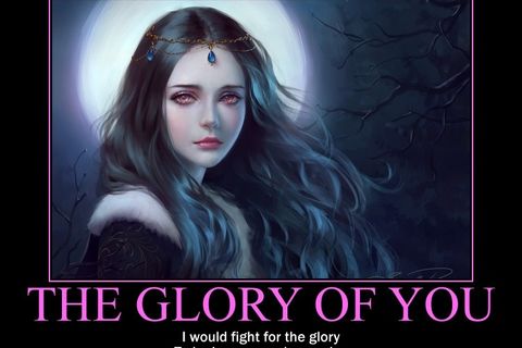 The glory of you