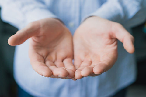 DO WE ONLY GO TO FATHER WITH AN OPEN HAND?
