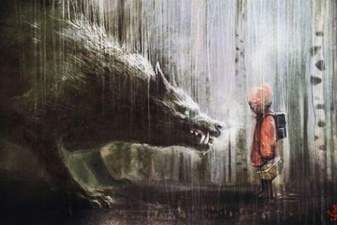 Red And Wolf