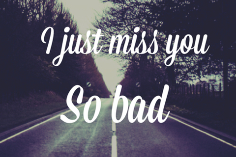 I Miss You...
