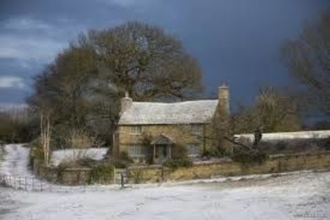 A light dusting of snow