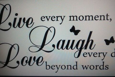 LIVED LAUGHED LOVED  