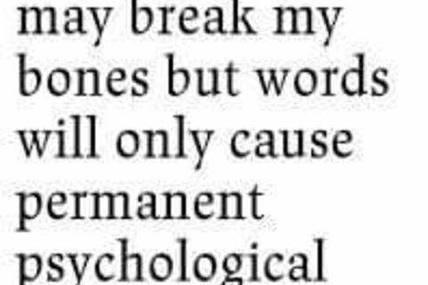 ~Sticks and Stones~