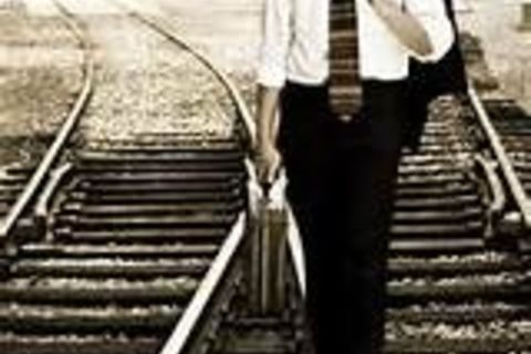WALKING ON TRAIN TRACKS 