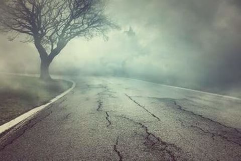 The broken road 