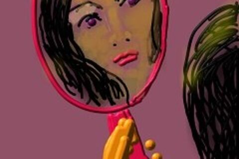  The hand mirror