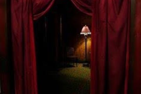 The dark curtain 