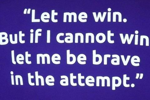 Be Brave in the Attempt