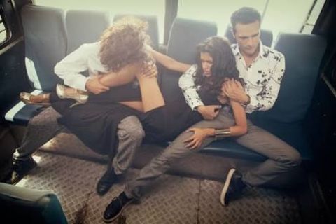 Murder on a bus 