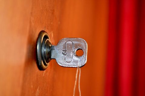 She tries her key