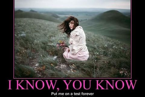 You know, I know