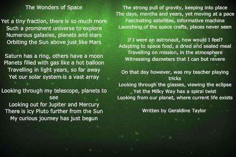 The Wonders of Space