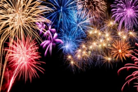 Walking at Midnight on New Year&#039;s Eve