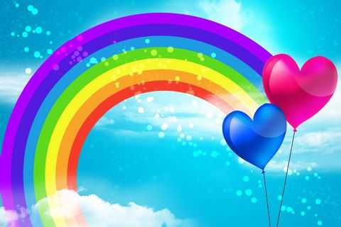 The colour of love? 