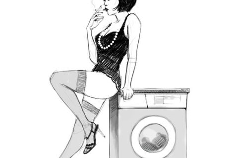dirty washing
