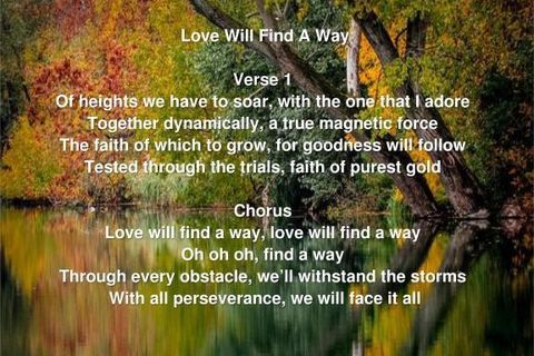 Love Will Find A Way 