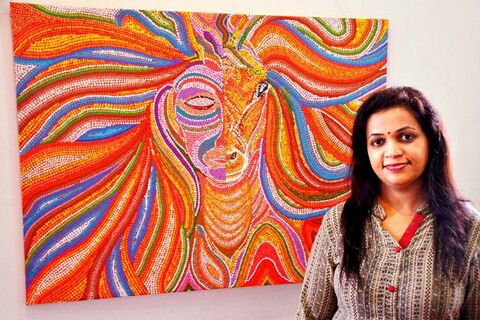 Williamsji Maveli writes, &quot; From a canvas to the creator....&quot;
