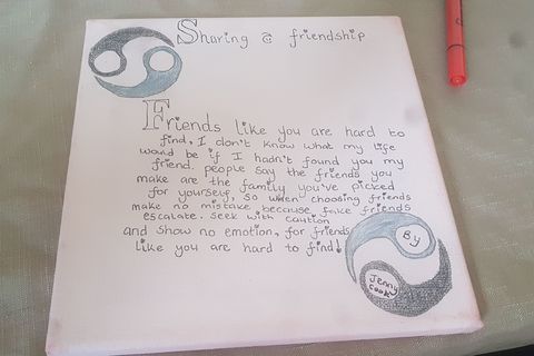 Sharing a Friendship 