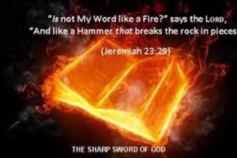 A flame of fire