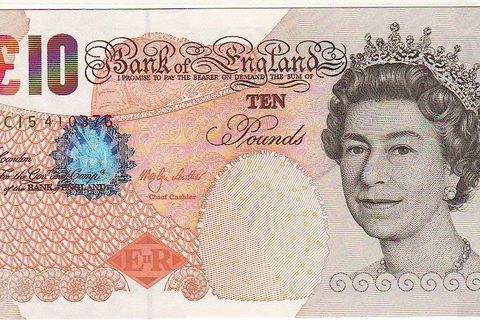 A tenner from heaven