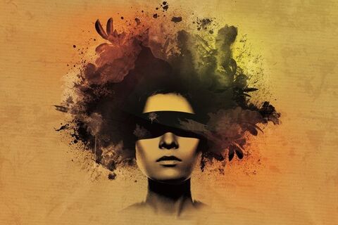 I can still see you while i&#039;m blindfolded