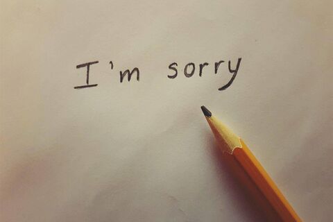 Apologize