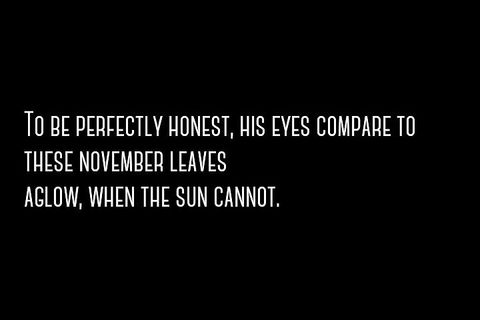 November leaves
