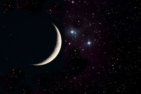 Moon and Stars