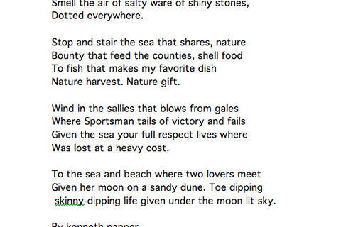 the sea