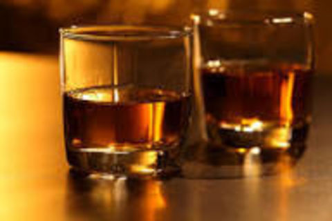 whiskey straight up
