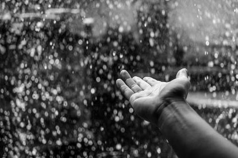 Make friends with the rain...