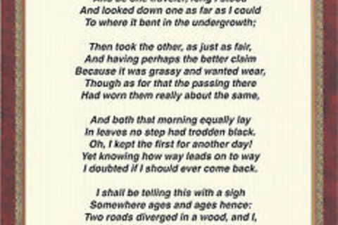 The road not taken - an ode 