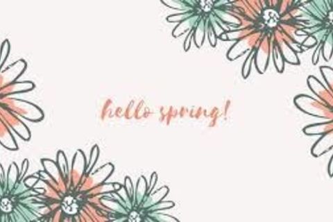 Ah...Nothing Spells Spring Like S+N+O+W!