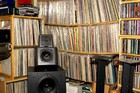 LIONEL AND HIS VINYL COLLECTION