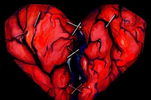 Aching heart
