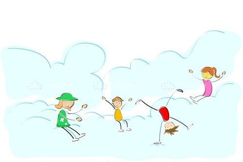 When it snows...