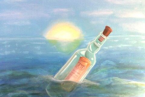 Message in a bottle...