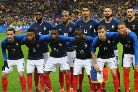 FRANCE WORLD CUP WINNERS 