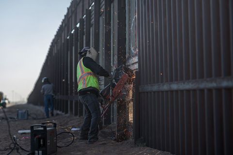 They Are Building The Wall