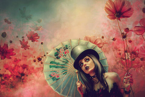 Oriental expression...