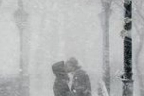 As the snow falls...