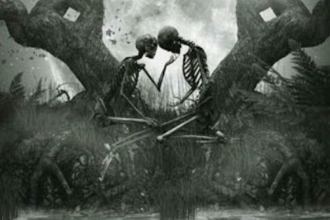 Love perched itself like a bird.