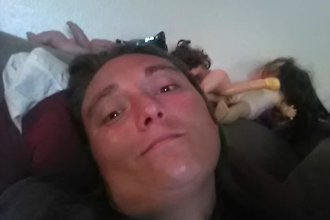 Troubled person