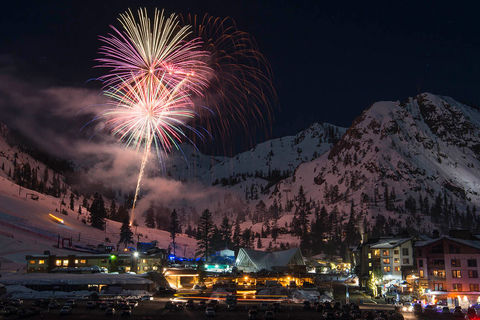  A Fire work in December