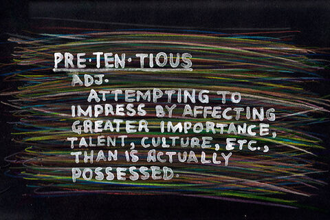 Pretentious  Poets 