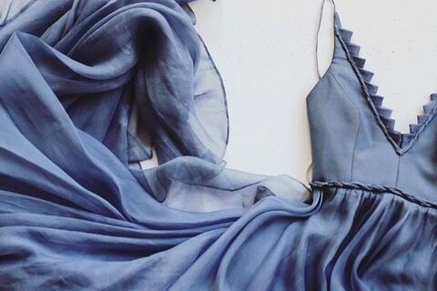 Blue Silk
