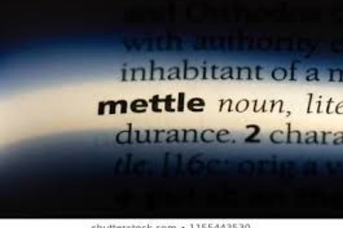 Galvanized With Steely Mettle