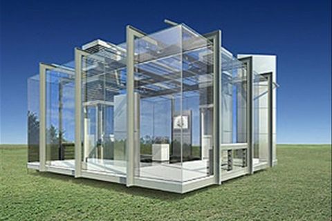The glass house